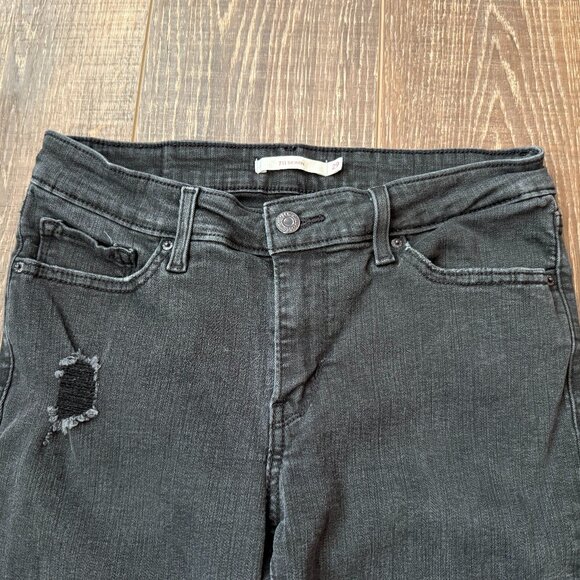 Levi’s 711 Distressed Skinny Jeans – Size 29x30 - Picture 12 of 15